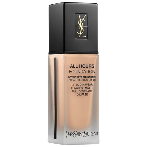 ysl all hours foundation best coverage|ysl all hours foundation shades.